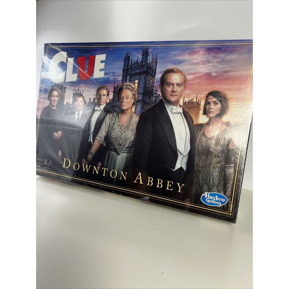 CLUE: DOWNTON ABBEY Edition Board Game Hasbro Gaming New & Sealed in Box NIB CIB